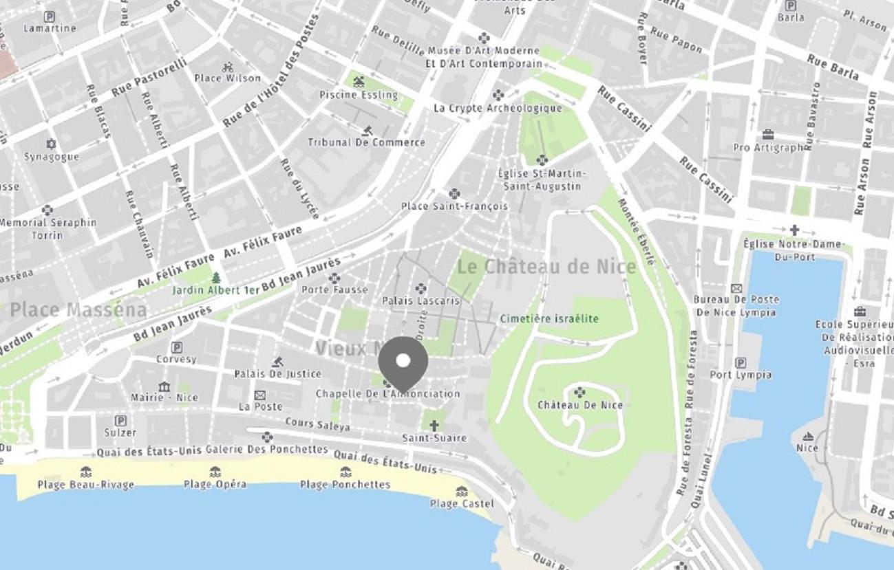 Aparthotel Riviera - Barillerie 12 - Vieille Ville 1Mn Plage - Appartement 2 Pieces Ac Nizza Exterior foto