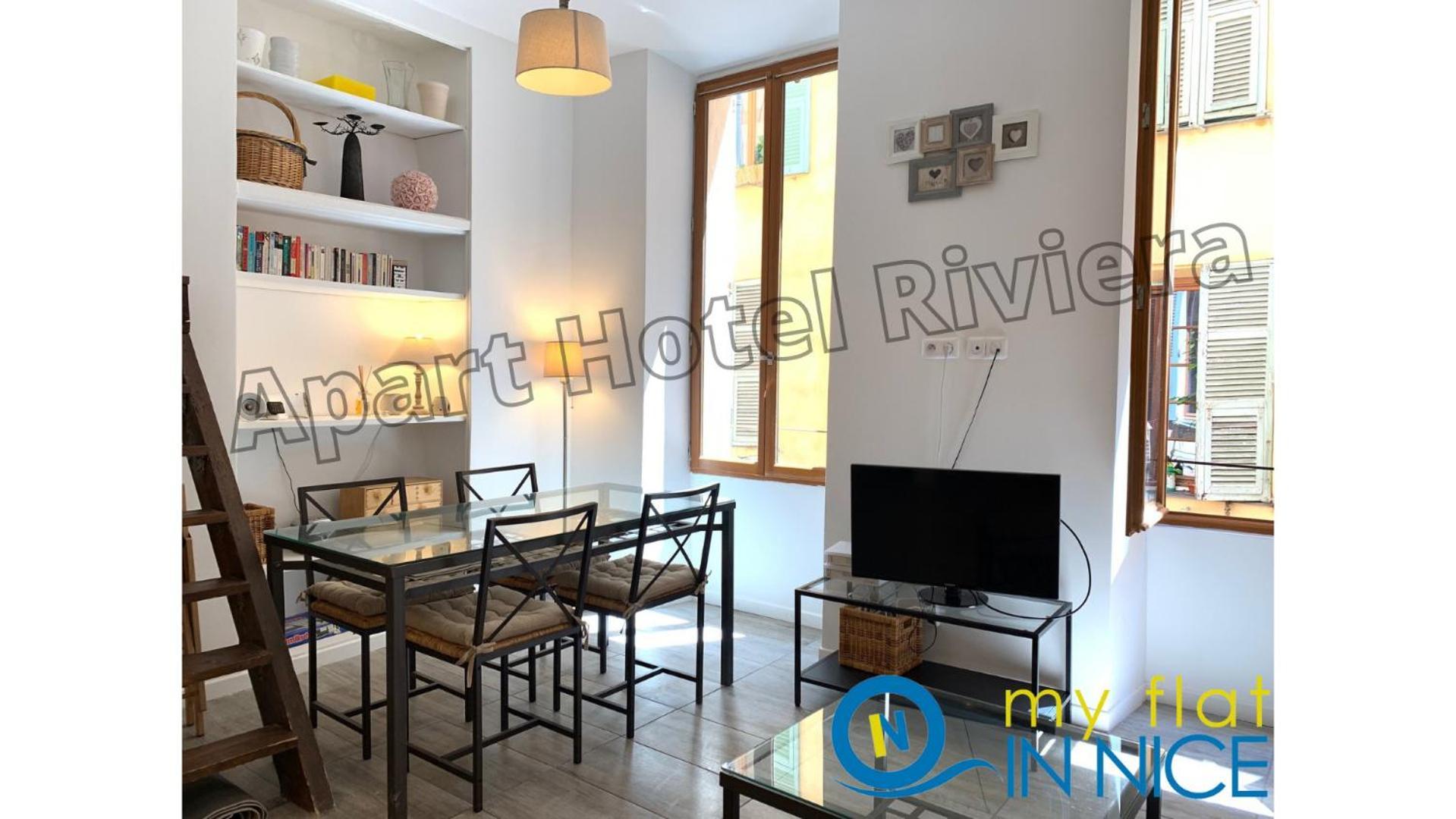 Aparthotel Riviera - Barillerie 12 - Vieille Ville 1Mn Plage - Appartement 2 Pieces Ac Nizza Exterior foto